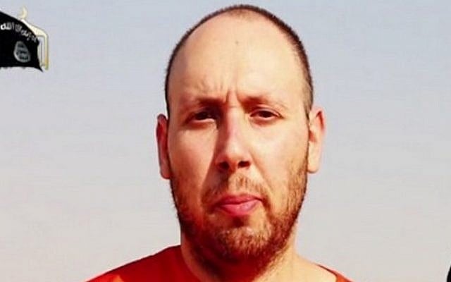 Steven Sotloff prior to his execution (screen capture)