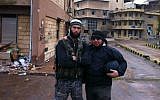Journalist Steven Sotloff (right) in Syria, 2012 (photo credit: Facebook/Oren Kessler)
