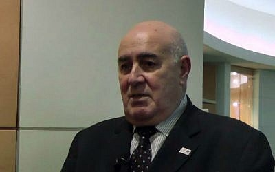 Ibrahim Dabdoub, deputy chairman of the International Bank of Qatar. (screen capture: YouTube/The Banker)