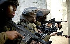 Members of Unit 8200 training in September 2012 (photo credit: Moshe shai/Flash90)