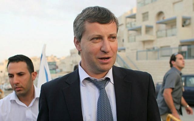 Stas Misezhnikov, then-tourism minister, in Jerusalem, October 21, 2012. (oav Ari Dudkevitch / FLASH90) Stas Misezhnikov, then-tourism minister, in Jerusalem, October 21, 2012. (oav Ari Dudkevitch / FLASH90)
