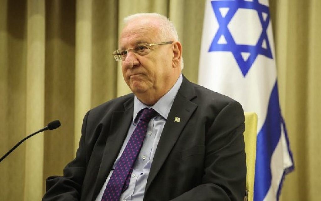 President Reuven Rivlin (photo credit: Flash90) President Reuven Rivlin (photo credit: Flash90)