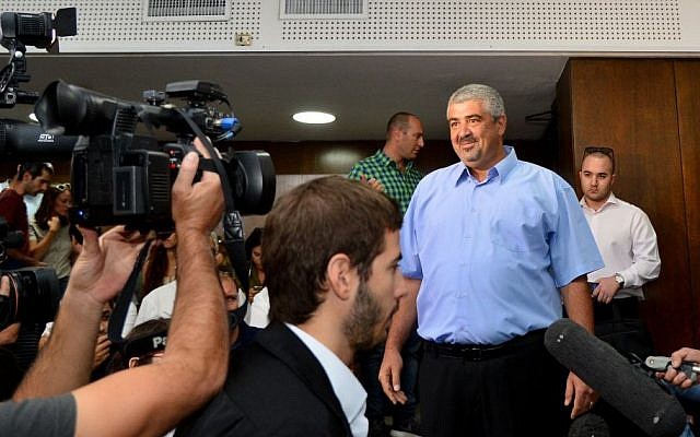 Former Bat Yam mayor Shlomo Lahiani in the Tel Aviv Magistrate's Court on September 30, 2014. (photo credit: Flash90) Former Bat Yam mayor Shlomo Lahiani in the Tel Aviv Magistrate's Court on September 30, 2014. (photo credit: Flash90)