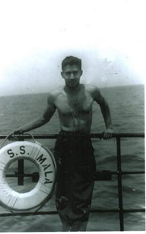 Philip Levine on board (photo credit: Courtesy)