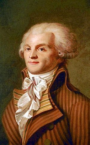 Portrait of Maximilien de Robespierre (photo credit: CC BY Wikipedia)