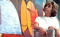Altina Schinasi is shown in Santa Monica, Calif., 1970. (Courtesy of altinathefilm.com/JTA)