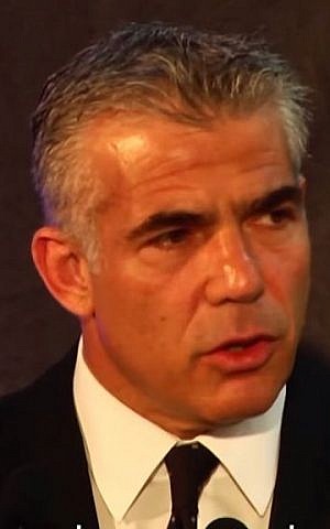 Finance Minister Yair Lapid address a counter-terrorism conference in Herzliya, and (inset) Prince Saud al-Faisal (photo credit: YouTube, AFP) Finance Minister Yair Lapid address a counter-terrorism conference in Herzliya, and (inset) Prince Saud al-Faisal (photo credit: YouTube, AFP)