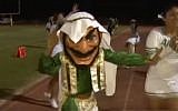 The Coachella Valley High School Arab mascot before its make-over. (YouTube screenshot)