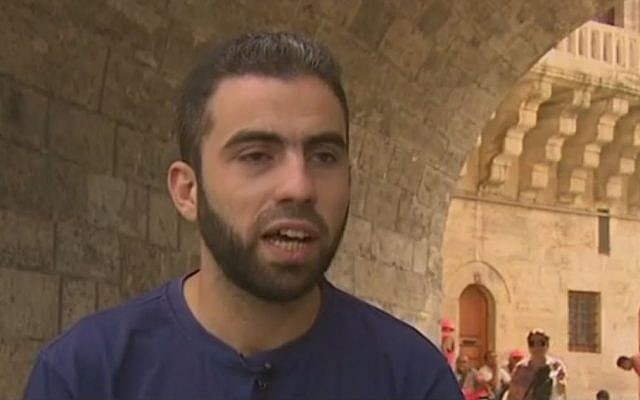 Yosef Abobaker speaking to CNN. (Screen capture: CNN) Yosef Abobaker speaking to CNN. (Screen capture: CNN)