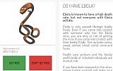 About Ebola screenshot (Photo credit: Courtesy)