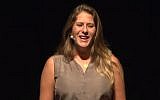 Adi Altschuler giving a TED talk. (photo credit: YouTube screenshot/TEDx)