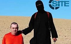 Alan Henning in an Islamic State video released September 2014