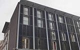 View of the Anne Frank house in Amsterdam, Holland, where Anne and her family hid in a 'Secret Annex' during the Holocaust. (Nati Shohat/Flash90)