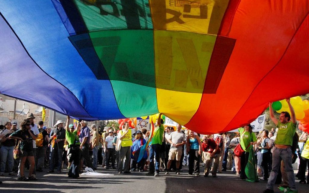 The Jerusalem Gay Pride Parade, June 2014. (via Shutterstock)