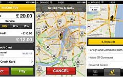 GetTaxi app screenshot (Courtesy)