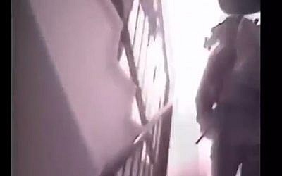 Israeli operatives during the action which resulted in the deaths of Marwan Kawasme and Amer Abu Aysha, the two main suspects in the kidnapping and murder of three Israeli teens in the summer of 2014. (photo credit: YouTube image capture)