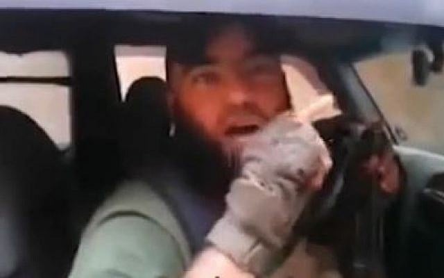 Israeli-Arab Rabiya Shahade, now thought to be fighting for Islamic State in Syria (screen capture)
