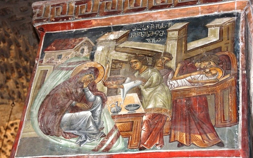 Christian history depicted at the Monastery of the Cross (photo credit: Shmuel Bar-Am)