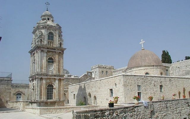 The rooftop of the Monastery of the Cross (photo credit: Shmuel Bar-Am)