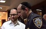 NYPD Sergeant Joel Witriol (photo credit: YouTube screenshot)