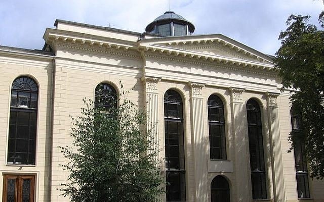 The White Stork Synagogue in Wrocław, Poland. (Photo credit: Wikimedia) The White Stork Synagogue in Wrocław, Poland. (Photo credit: Wikimedia)