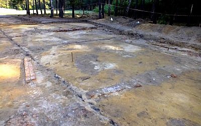 The gas chambers at the Sobibor death camp in Poland (Photo by Yoram Haimi)