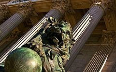 The Spanish parliament building in Madrid (photo credit: CC BY Alberto Carrasco Casado/Flickr)