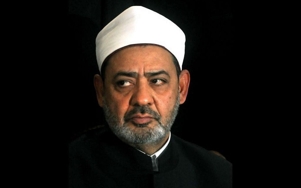 Ahmed el-Tayeb, the grand Sheik of Cairo's Al-Azhar, in a photo from 2011 [photo credit: AP]