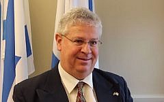 Israeli Ambassador to Sweden Isaac Bachman. (photo credit: YouTube/Israels Ambassad)