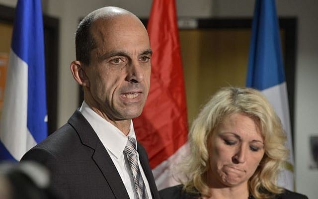 Canadian Public Safety Minister Steven Blaney and Quebec Public Security Minister Lise Theriault address reporters at a news conference in St-Jean-sur-Richelieu, Quebec, on Tuesday Oct. 21, 2014. (AP/The Canadian Press, Paul Chiasson) Canadian Public Safety Minister Steven Blaney and Quebec Public Security Minister Lise Theriault address reporters at a news conference in St-Jean-sur-Richelieu, Quebec, on Tuesday Oct. 21, 2014. (AP/The Canadian Press, Paul Chiasson)