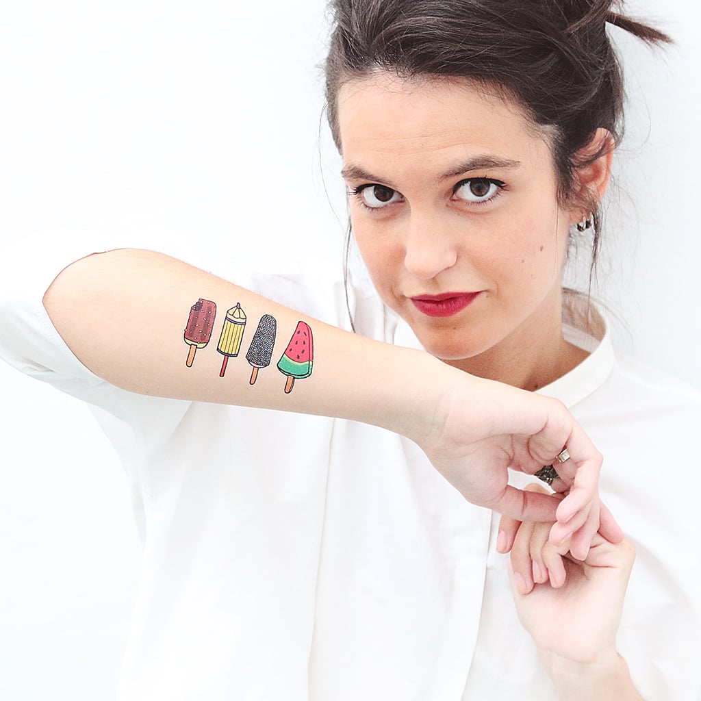 Colorful ice cream cones for the arm (Courtesy Dix.it)