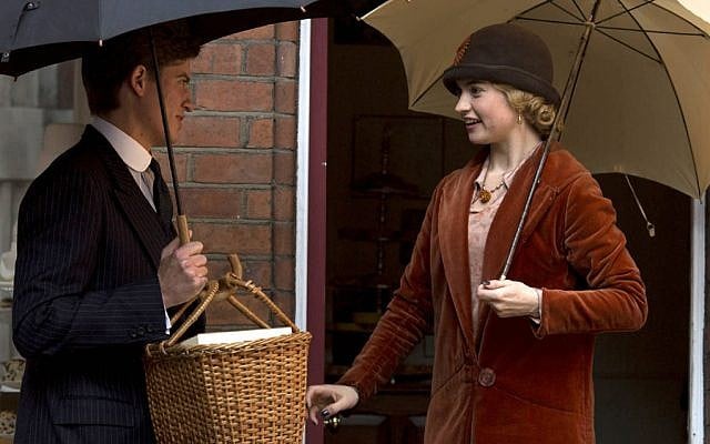 Atticus Aldridge (Matt Barber) meets Lady Rose MacClare (Lily James) in 'Downton Abbey.' (Courtesy of ITV) Atticus Aldridge (Matt Barber) meets Lady Rose MacClare (Lily James) in 'Downton Abbey.' (Courtesy of ITV)