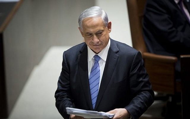 Prime Minister Benjamin Netanyahu, October 27, 2014 (photo credit: Yonatan Sindel/Flash90) Prime Minister Benjamin Netanyahu, October 27, 2014 (photo credit: Yonatan Sindel/Flash90)