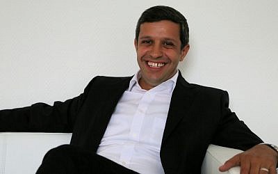 Palestinian born German politician Raed Saleh (Micki Weinberg/The Times of Israel)