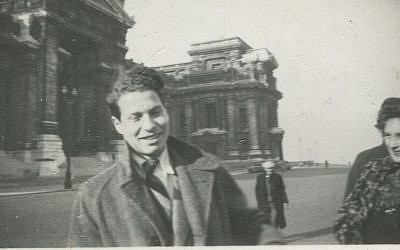 Norbert Stern in Brussels in about 1940. (Courtesy Roger Peltzman/JTA)