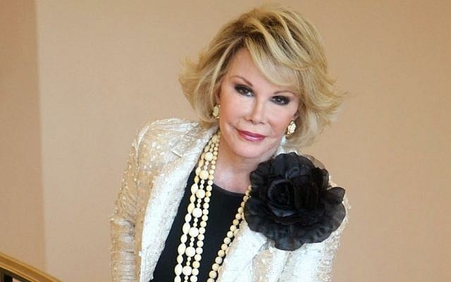 Comedian Joan Rivers in 2009. (AP/Lionel Cironneau)