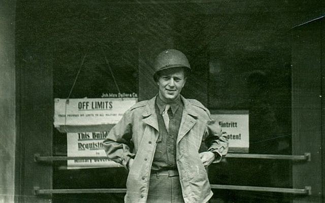 This photo from 1946 provided by the Gutowski family shows Gene Gutowski, a producer of four of Roman Polanski’s films, in Germany while he was working as a counterintelligence officer for the Americans tracking down Nazis. (AP Photo) This photo from 1946 provided by the Gutowski family shows Gene Gutowski, a producer of four of Roman Polanski’s films, in Germany while he was working as a counterintelligence officer for the Americans tracking down Nazis. (AP Photo)