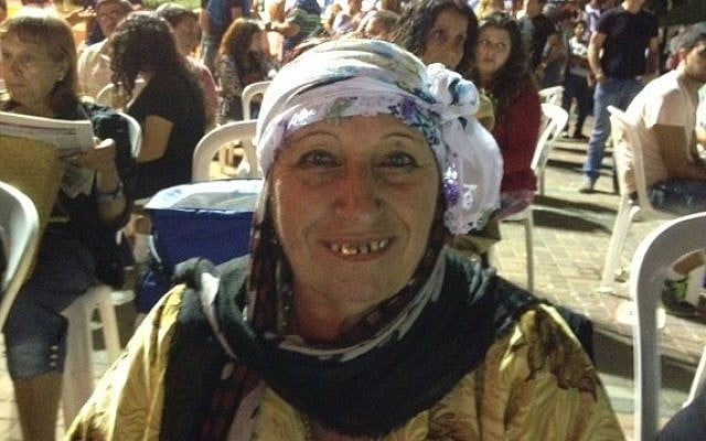 Sima Levy, originally from the Kurdish city of Qamishli, Syria (photo credit: Times of Israel/Lazar Berman)