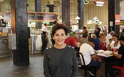 Adele Yellin is in the process of overhauling Los Angeles' Grand Central Market even as she seeks to retain its charm. (Anthony Weiss/JTA)