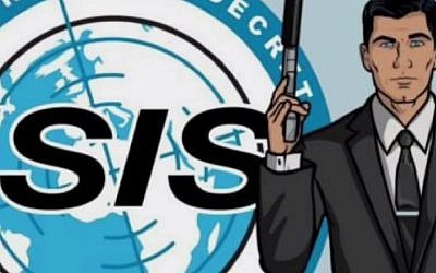 Screenshot from YouTube video report on the show's elimination of 'ISIS' as the name of the spy organization. (photo credit: screenshot/MundaneMatt)