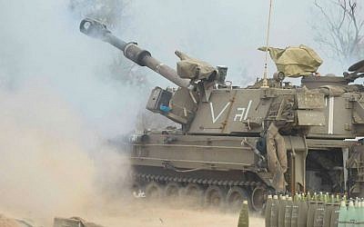 Illustrative. An IDF self-propelled howitzer.
 (Israel Defense Forces)