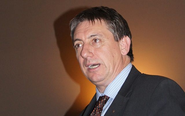 Belgian Deputy Prime Minister Jan Jambon (photo credit: CC BY Geert Renckens/Wikipedia) Belgian Deputy Prime Minister Jan Jambon (photo credit: CC BY Geert Renckens/Wikipedia)