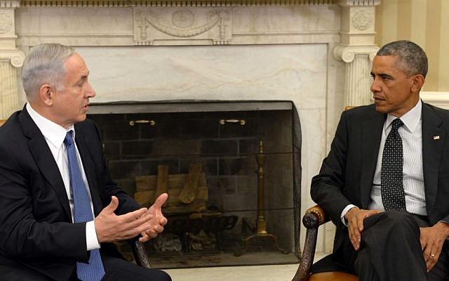 Prime Minister Benjamin Netanyahu with US President Barack Obama in the White House, October 1, 2014 (photo credit: Avi Ohayon/GPO) Prime Minister Benjamin Netanyahu with US President Barack Obama in the White House, October 1, 2014 (photo credit: Avi Ohayon/GPO)