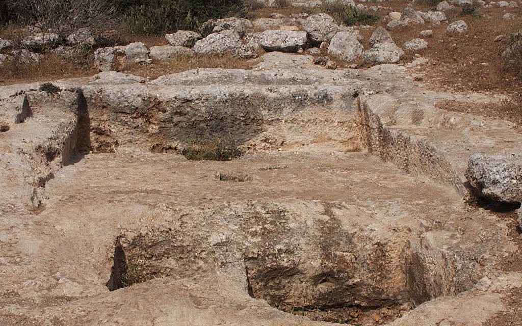 The Burgin wine press (Photo credit: Shmuel Bar-Am)
