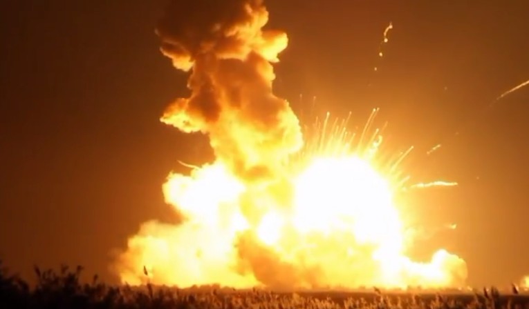 Iss Exploded Unmanned NASA rocket bound for ISS explodes on liftoff | The Times of ...