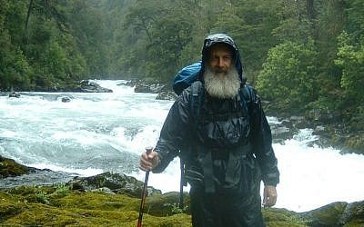 Hilik Magnus, the founder and director and Magnus International Search and Rescue, on a mission in southern Chile (photo credit: courtesy Hilik Magnus)