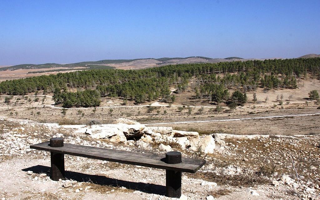 The view from the beginning of the Golden Path (photo credit: Shmuel Bar-Am)