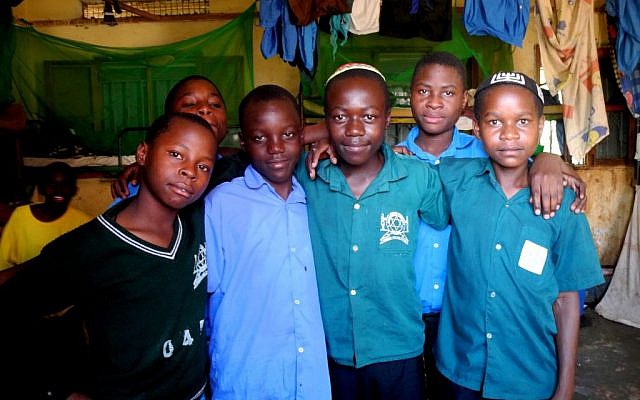 Students in the boys dormitory at the Hadassah primary school. The school has 300 students in kindergarten through 7th grade. (Melanie Lidman/Times of Israel)