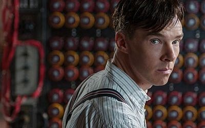 Benedict Cumberbatch in 'The Imitation Game' as Alan Turing, the man chiefly responsible for cracking the vaunted Enigma code used by the Germans in World War II. (courtesy)