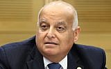 Supreme Court justice Salim Joubran. (Isaac Harari/FLASH90)